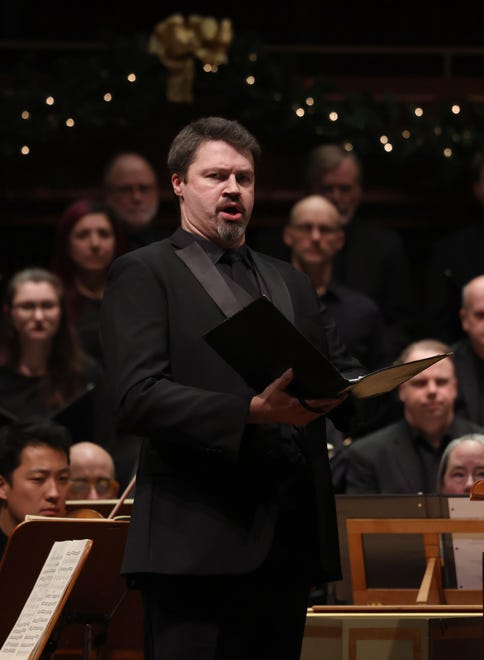 Bass soloist David Govertsen sings Handel's "Messiah," performed by Milwaukee Symphony Chorus and Orchestra.