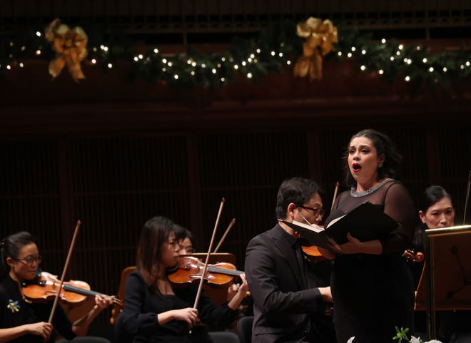 Soprano soloist Ashley Suresh sings Handel's "Messiah" Dec. 8 with the Milwaukee Symphony Chorus and Orchestra.