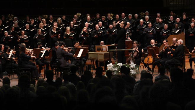 Music director Ken-David Masur leads the Milwaukee Symphony Chorus and Orchestra in Handel's "Messiah" Dec. 8. .