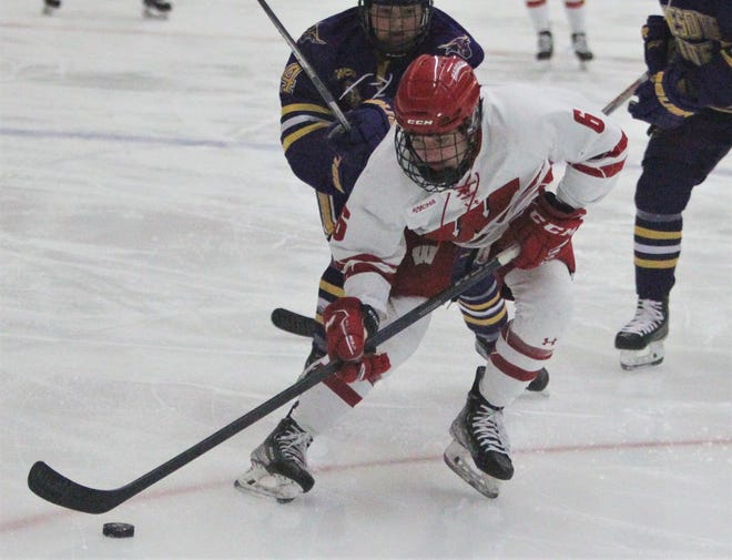 Wisconsin's Lacey Eden (6), shown in a photo taken last season, scored twice in the Badgers victory over Minnesota Saturday.